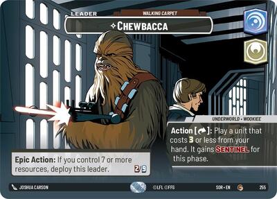 Chewbacca - Walking Carpet (Showcase)