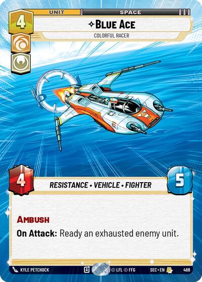 Blue Ace - Colorful Racer (Hyperspace)
