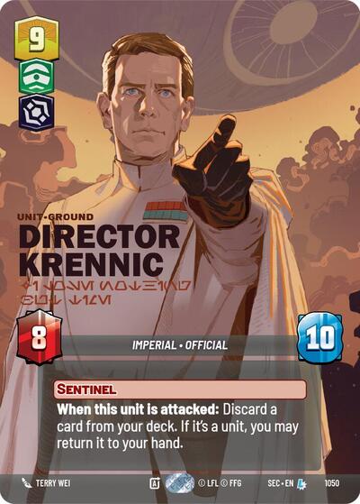 Director Krennic - I Lose Nothing But Time (Prestige)