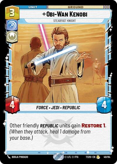 Obi-Wan Kenobi - Steadfast Knight - Twin Suns Star Wars spoiler