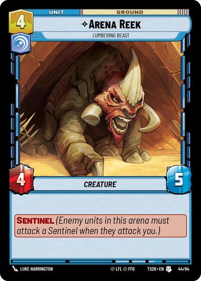 Arena Rek - Lumbering Beast - Twin Suns Star Wars spoiler