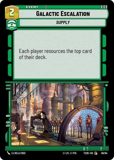 Galactic Escalation - Twin Suns Star Wars spoiler