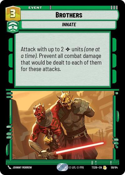 Brothers - Twin Suns Star Wars spoiler