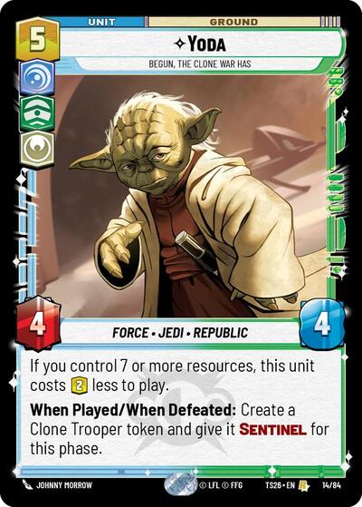 Yoda - Begun, the Clone War Has - Twin Suns Star Wars spoiler