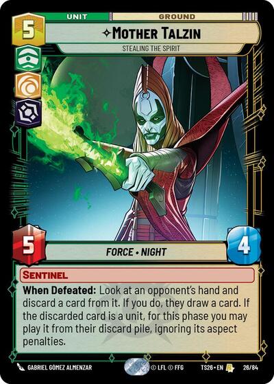 Mother Talzin - Stealing the Spirit - Twin Suns Star Wars spoiler