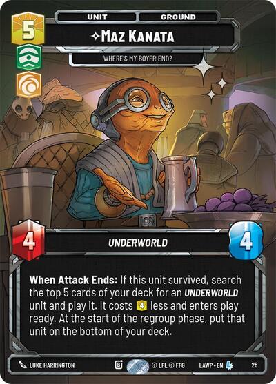 Maz Kanata - Where's My Boyfriend? (Foil)