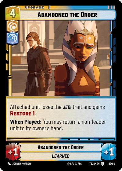 Abandoned the Order - Twin Suns Star Wars spoiler