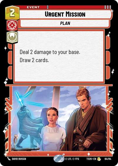 Urgent Mission - Twin Suns Star Wars spoiler