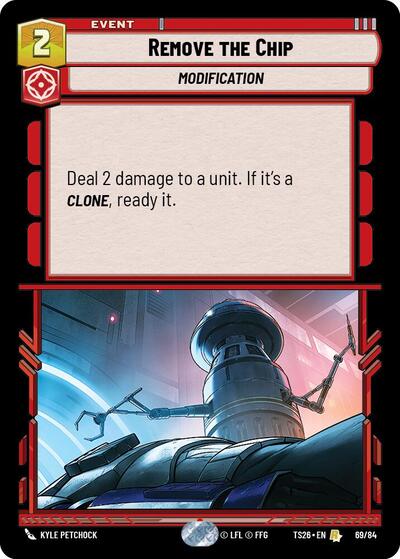 Remove the Chip - Twin Suns Star Wars spoiler