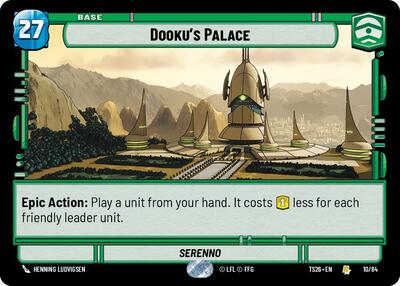 Dooku's Palace - Twin Suns Star Wars spoiler