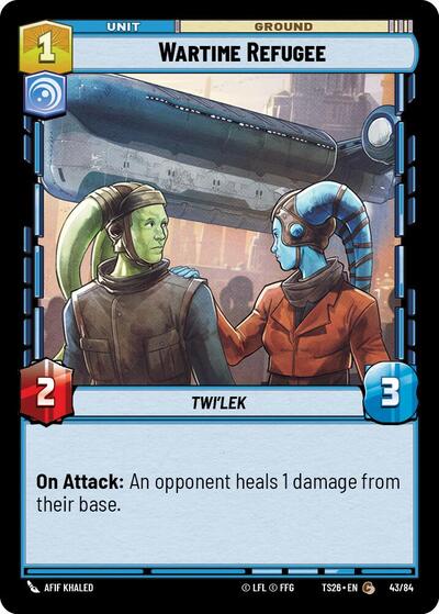 Wartime Refugee - Twin Suns Star Wars spoiler