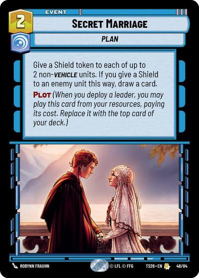 Secret Marriage - Twin Suns Star Wars spoiler