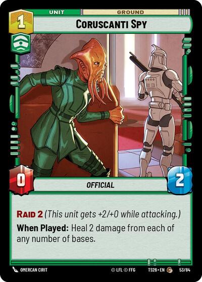 Coruscanti Spy - Twin Suns Star Wars spoiler