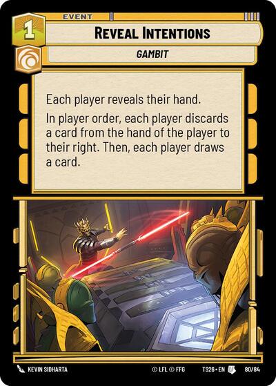 Reveal Intentions - Twin Suns Star Wars spoiler