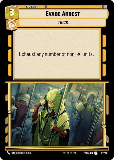 Evade Arrest - Twin Suns Star Wars spoiler
