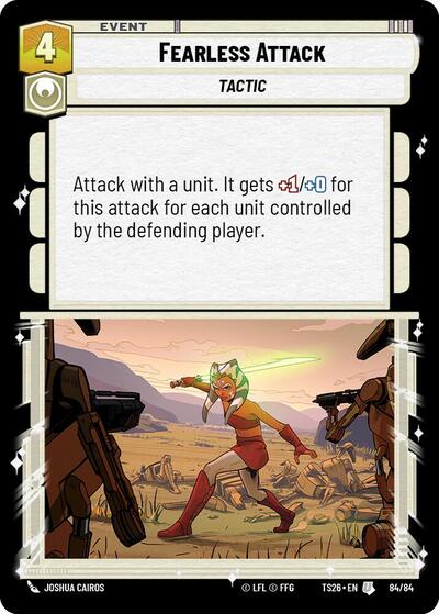 Fearless Attack - Twin Suns Star Wars spoiler