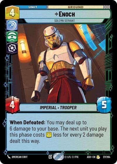 Enoch - Solemn Servant - Ashes of the Empire Star Wars spoiler