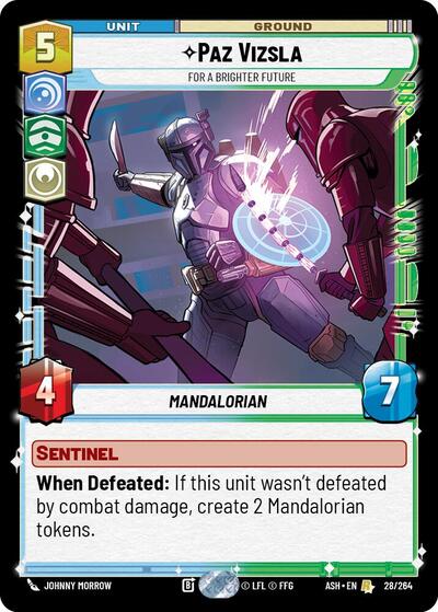Paz Vizsla - For a Brighter Future - Ashes of the Empire Star Wars spoiler