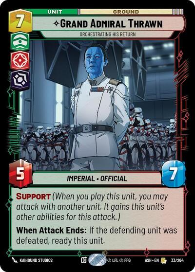 Grand Admiral Thrawn - Orchestrating His Return - Ashes of the Empire Star Wars spoiler