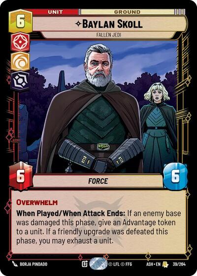 Baylan Skoll - Fallen Jedi - Ashes of the Empire Star Wars spoiler
