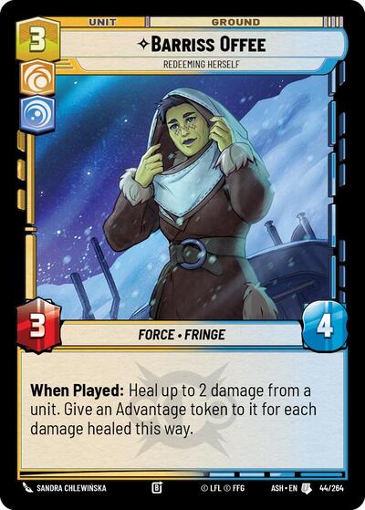 Barriss Offee - Redeeming Herself - Ashes of the Empire Star Wars spoiler