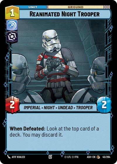 Reanimated Night Trooper - Ashes of the Empire Star Wars spoiler