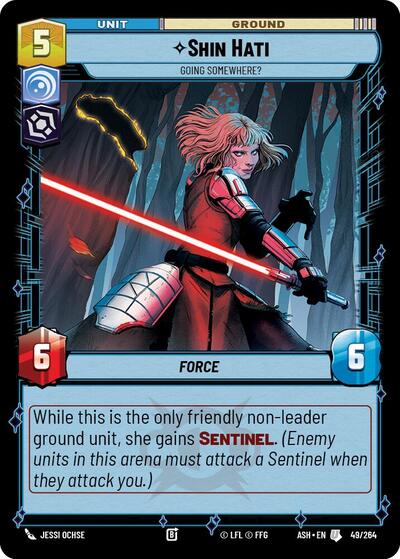 Shin Hati - Going Somewhere? - Ashes of the Empire Star Wars spoiler