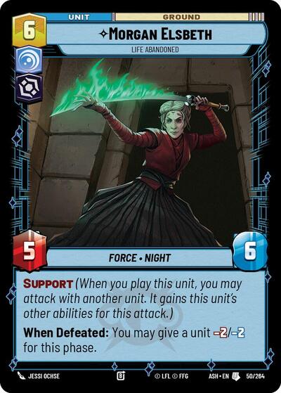 Morgan Elsbeth - Life Abandoned - Ashes of the Empire Star Wars spoiler