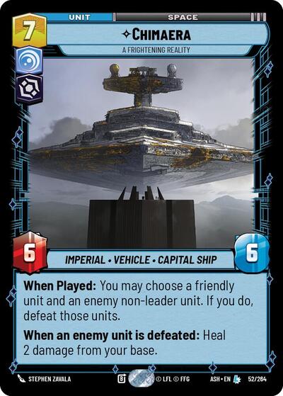 Chimaera - A Frightening Reality - Ashes of the Empire Star Wars spoiler