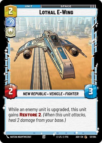 Lothal E-Wing - Ashes of the Empire Star Wars spoiler