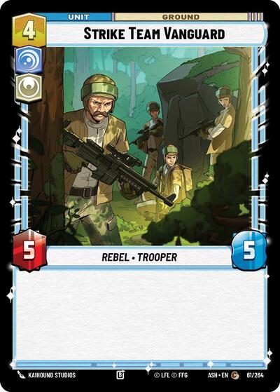 Strike Team Vanguard - Ashes of the Empire Star Wars spoiler