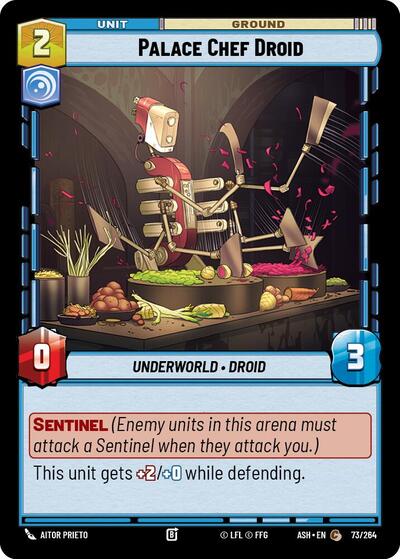 Palace Chef Droid - Ashes of the Empire Star Wars spoiler
