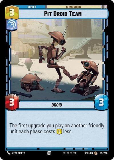 Pit Droid Team - Ashes of the Empire Star Wars spoiler