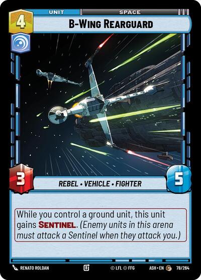 B-Wing Rearguard - Ashes of the Empire Star Wars spoiler