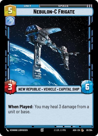 Nebulon-C Frigate - Ashes of the Empire Star Wars spoiler