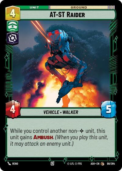 AT-ST Raider - Ashes of the Empire Star Wars spoiler