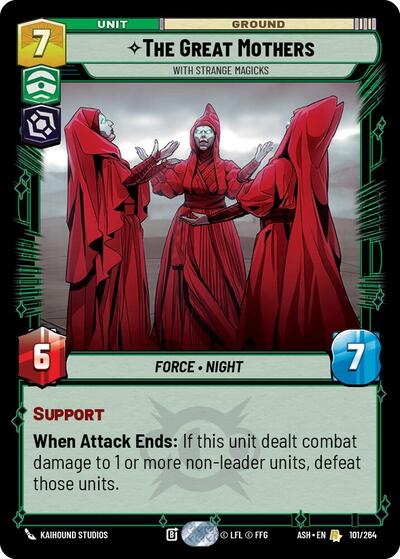 The Great Mothers - With Strange Magicks - Ashes of the Empire Star Wars spoiler