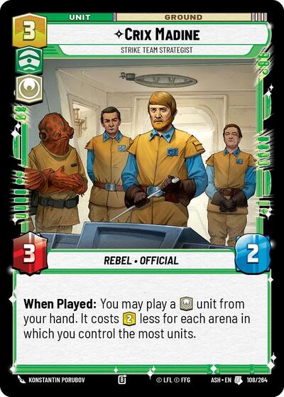 Crix Madine - Strike Team Strategist - Ashes of the Empire Star Wars spoiler