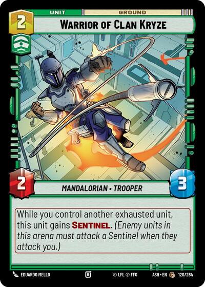 Warrior of Clan Kryze - Ashes of the Empire Star Wars spoiler