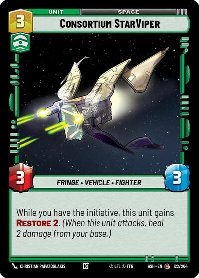 Consortium StarViper - Ashes of the Empire Star Wars spoiler