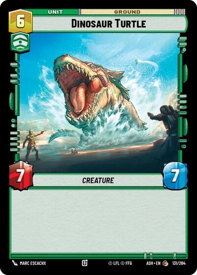 Dinosaur Turtle - Ashes of the Empire Star Wars spoiler