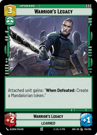 Warrior's Legacy - Ashes of the Empire Star Wars spoiler