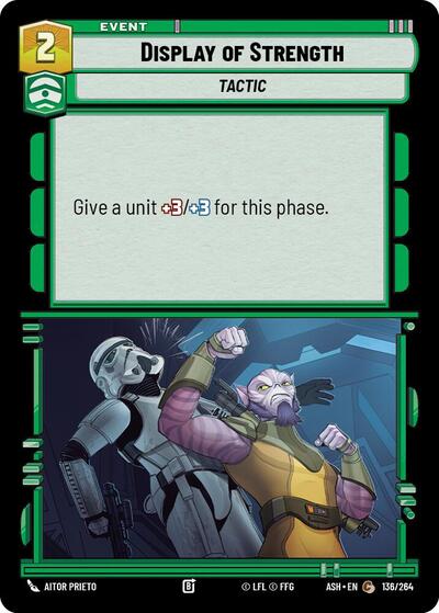 Display of Strength - Ashes of the Empire Star Wars spoiler