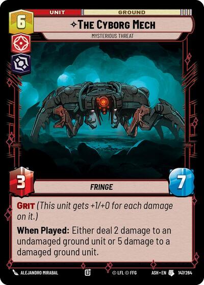 The Cyborg Mech - Mysterious Threat - Ashes of the Empire Star Wars spoiler