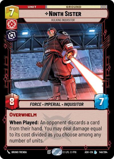 Ninth Sister - Hulking Inquisitor - Ashes of the Empire Star Wars spoiler