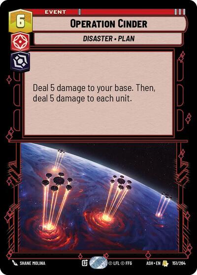 Operation Cinder - Ashes of the Empire Star Wars spoiler