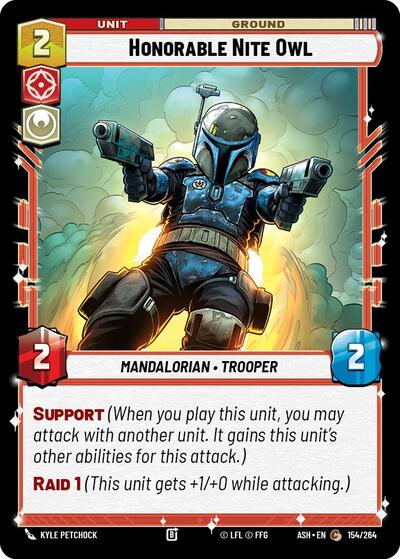 Honorable Nite Owl - Ashes of the Empire Star Wars spoiler