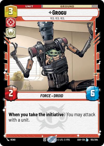 Grogu - Yes. Yes. Yes. - Ashes of the Empire Star Wars spoiler