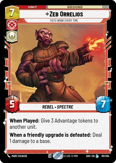 Zeb Orrelios - Fists Work Every Time - Ashes of the Empire Star Wars spoiler