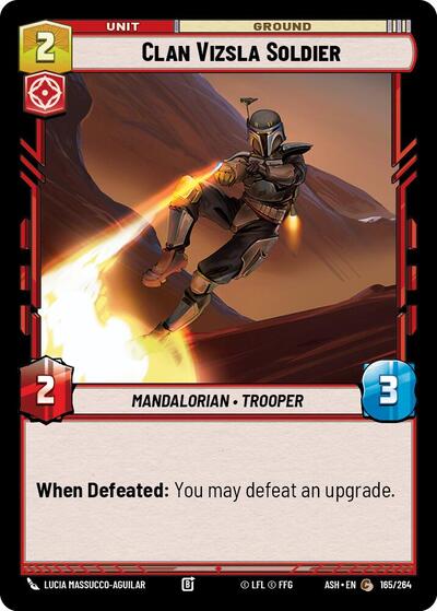 Clan Vizsla Soldier - Ashes of the Empire Star Wars spoiler